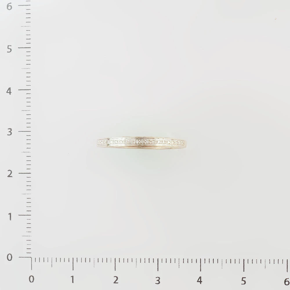 Кольцо с бриллиантом из белого золота 585 пробы