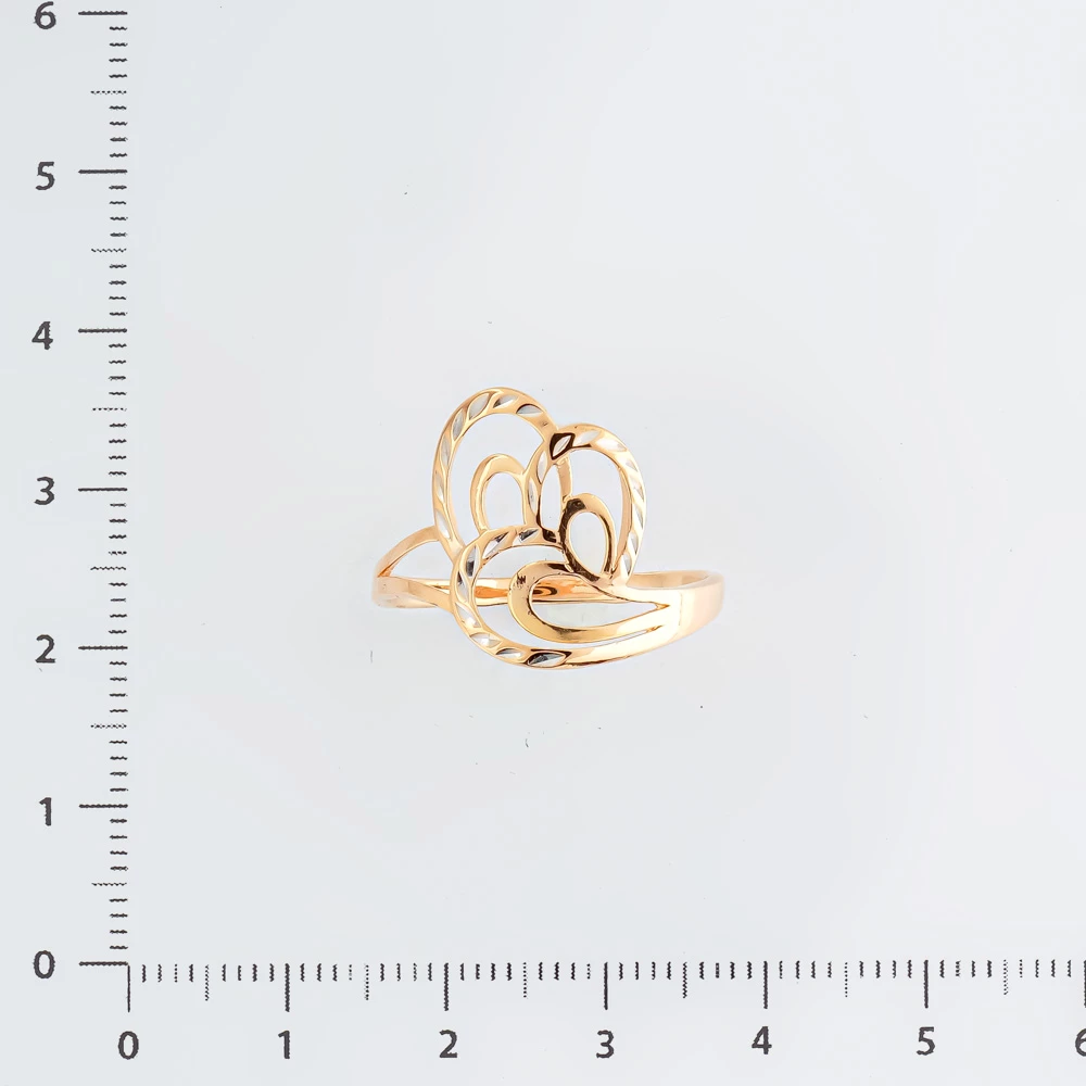 Кольцо из красного золота 585 пробы