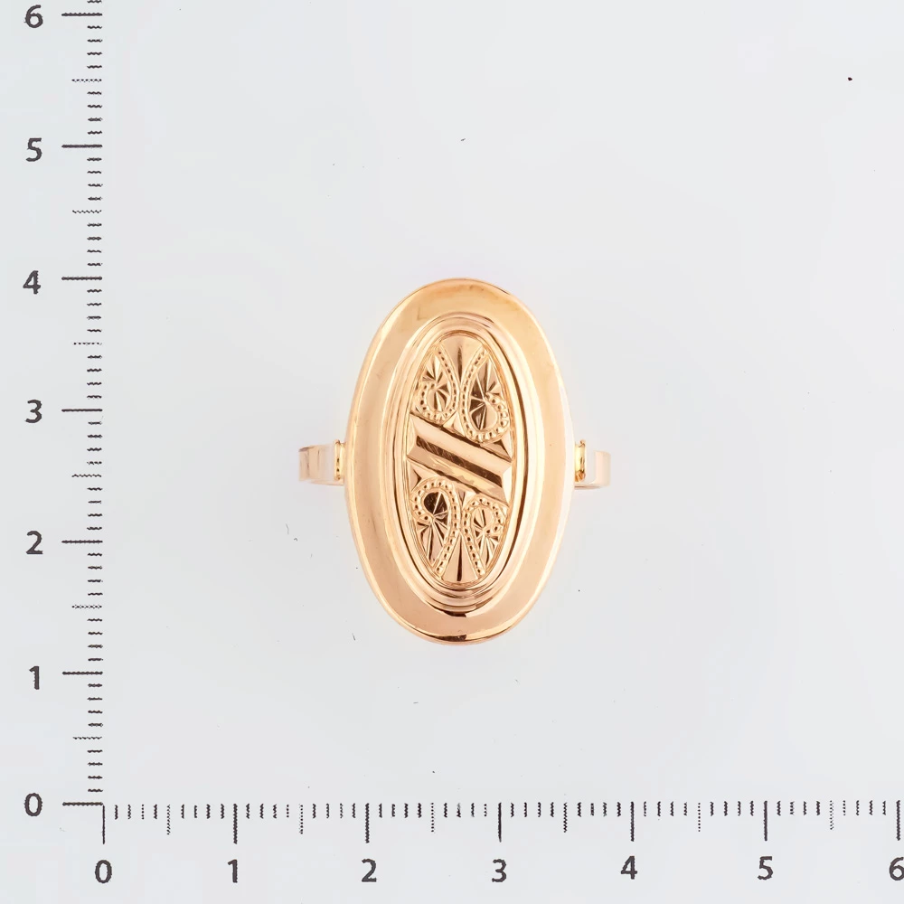 Кольцо из красного золота 583 пробы