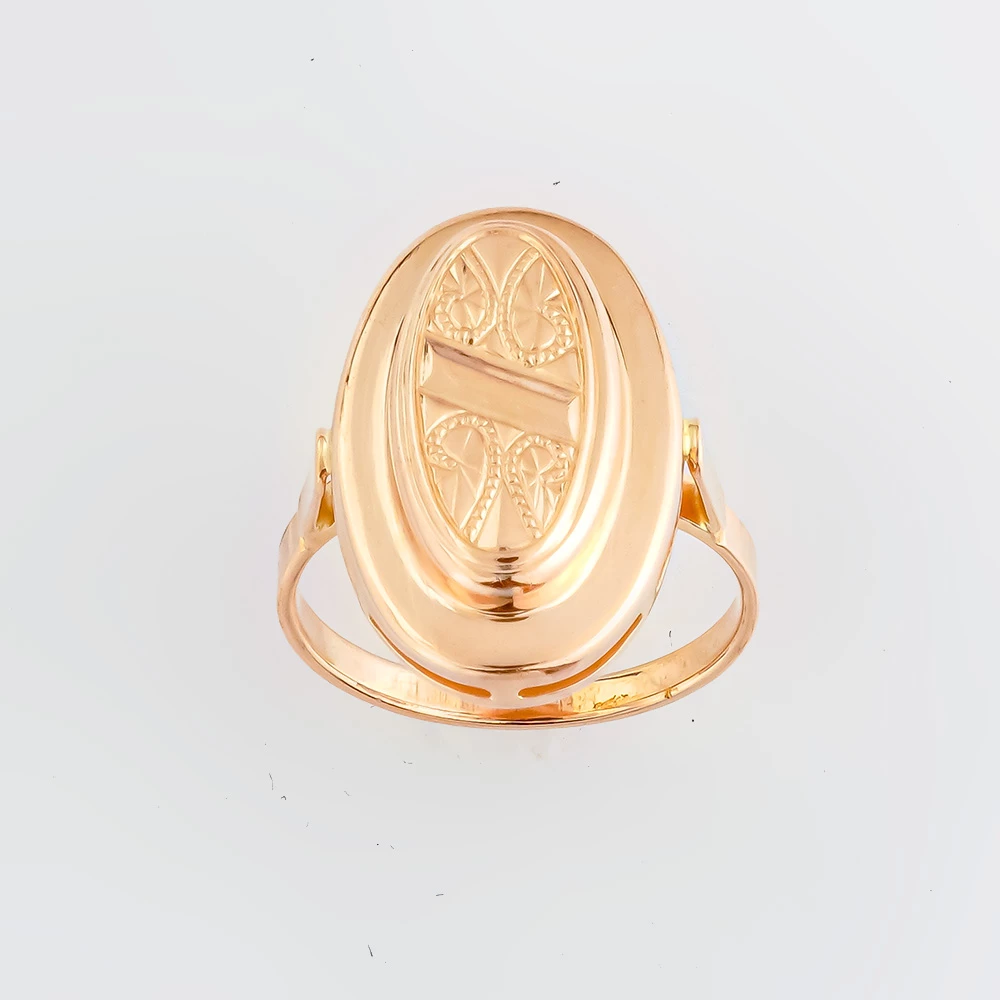 Кольцо из красного золота 583 пробы