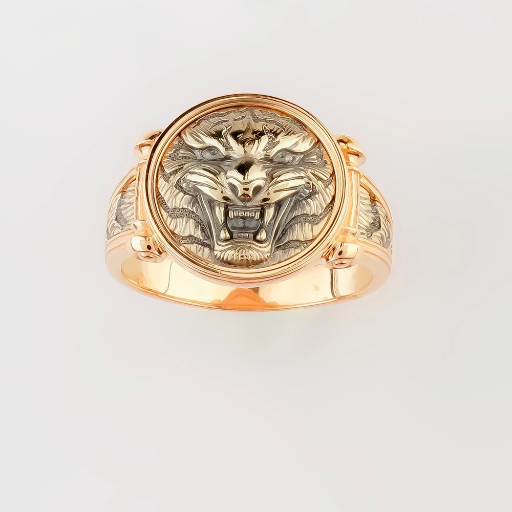 Кольцо из красного золота 585 пробы