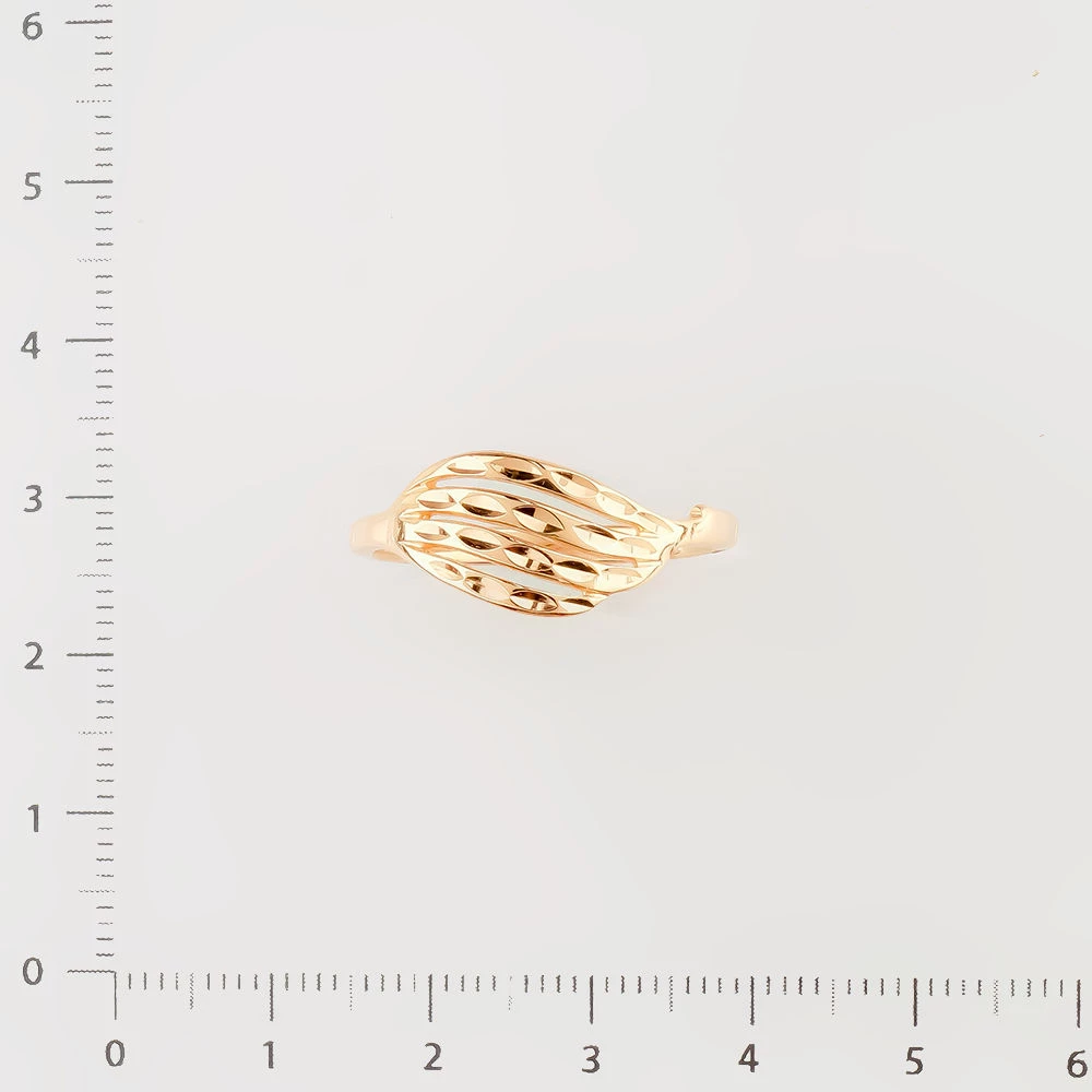 Кольцо из красного золота 585 пробы