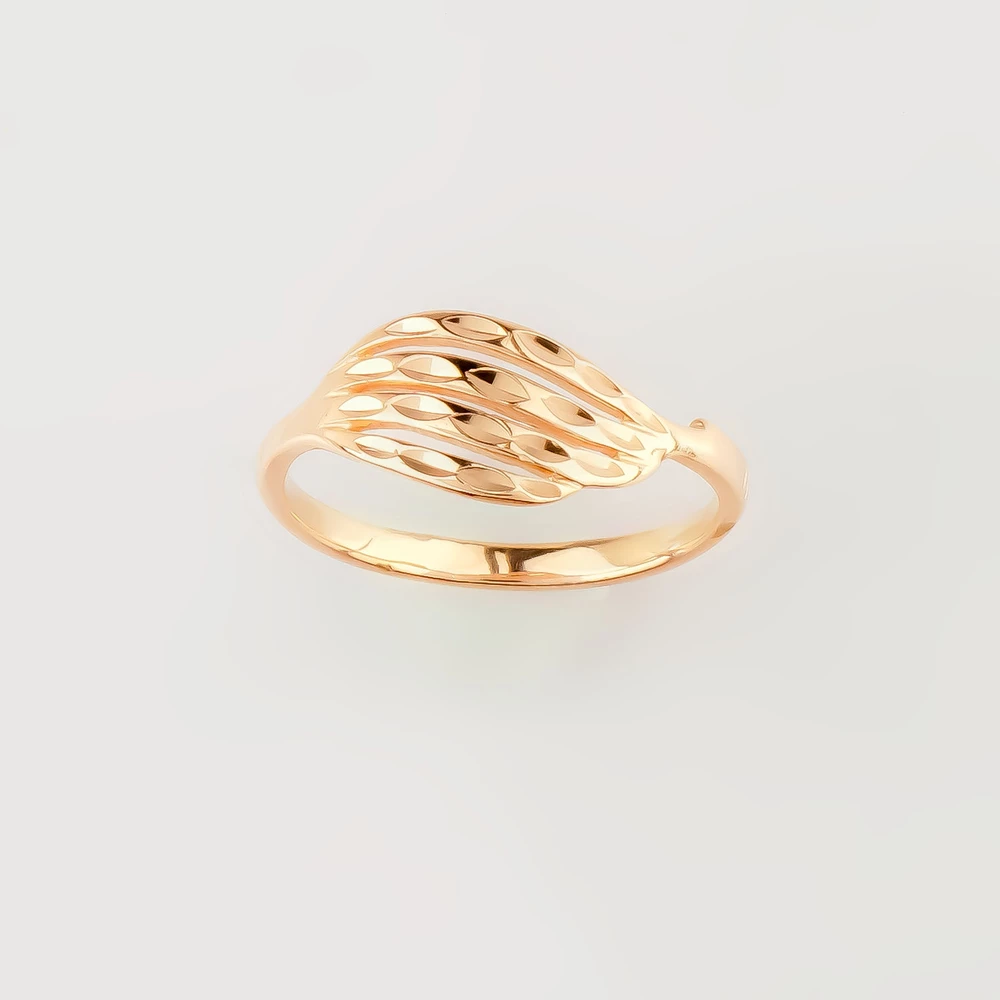 Кольцо из красного золота 585 пробы