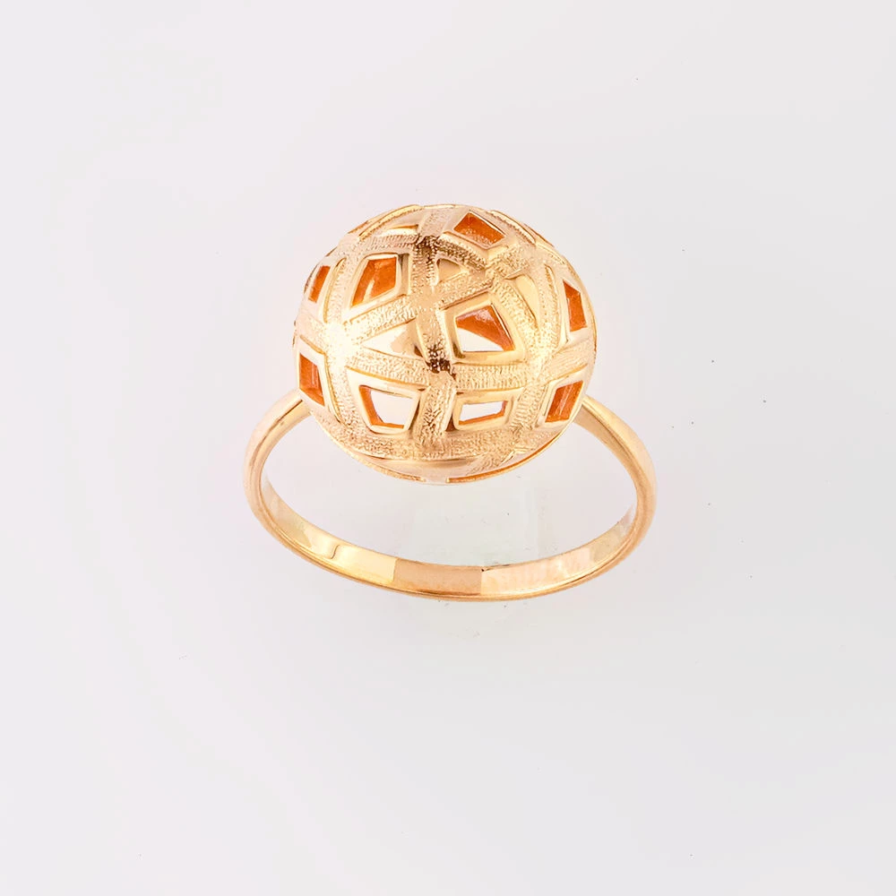 Кольцо из красного золота 583 пробы