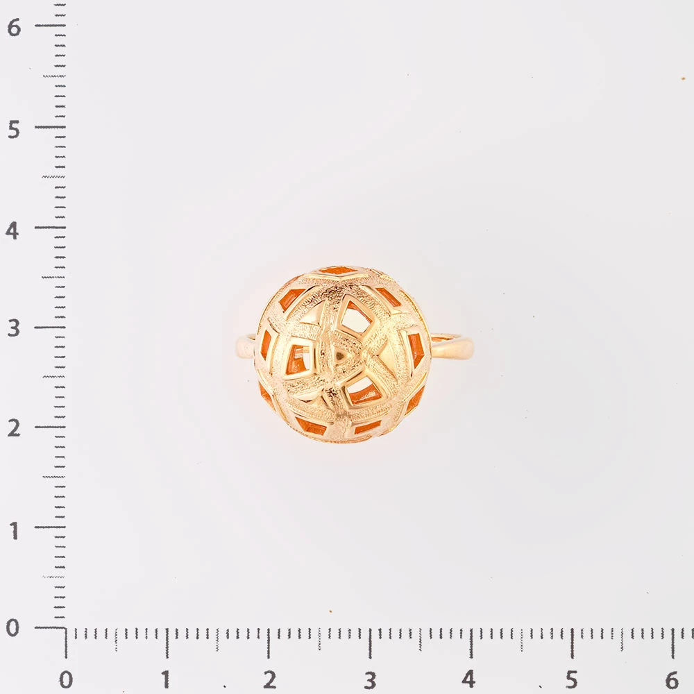 Кольцо из красного золота 583 пробы