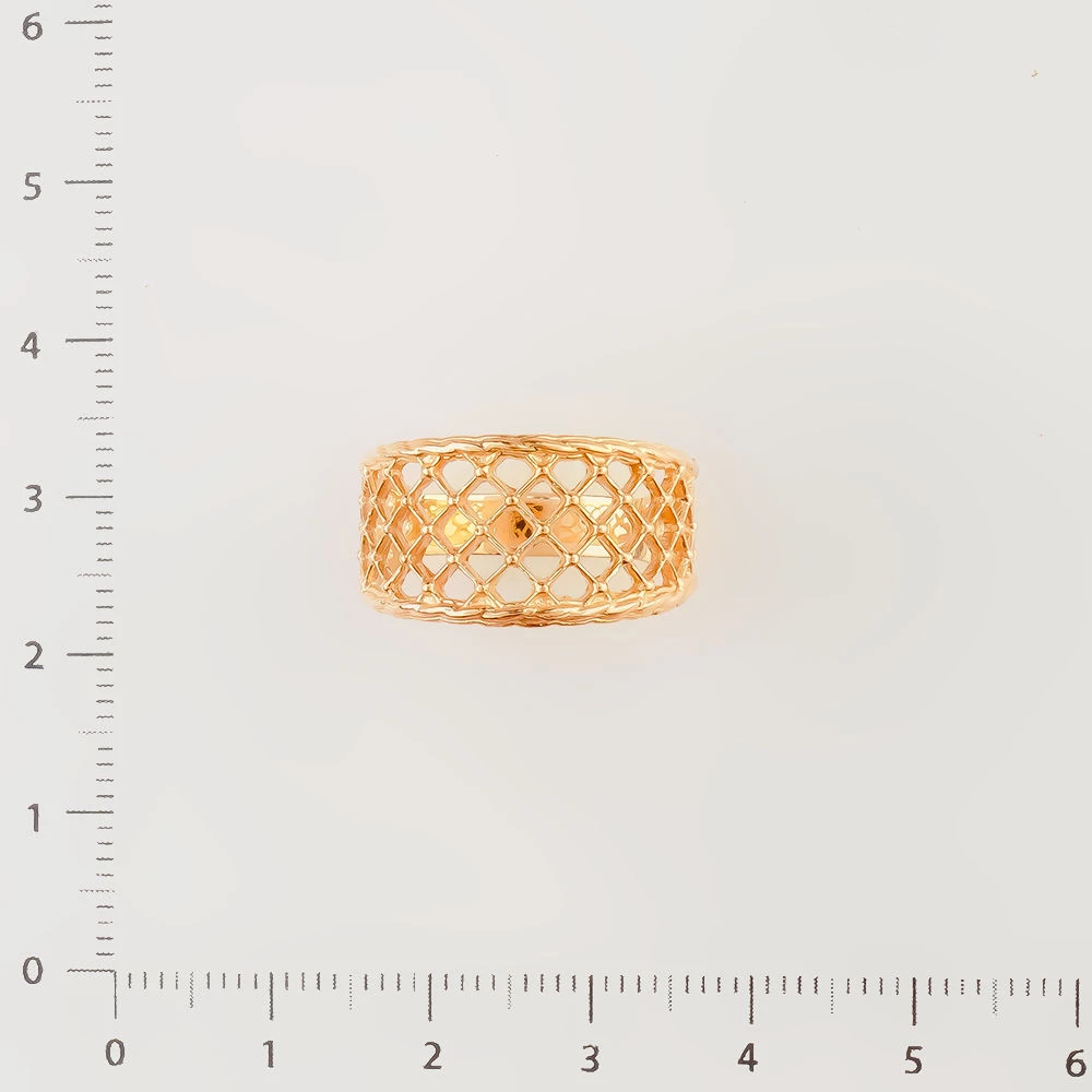 Кольцо из красного золота 585 пробы