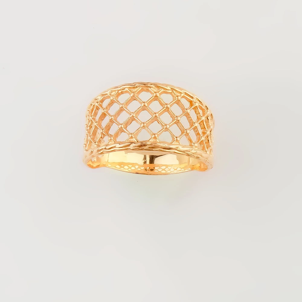 Кольцо из красного золота 585 пробы