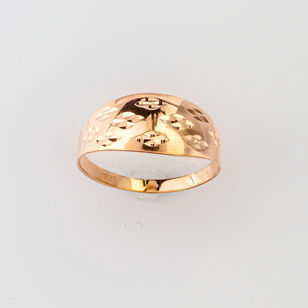 Кольцо из красного золота 585 пробы