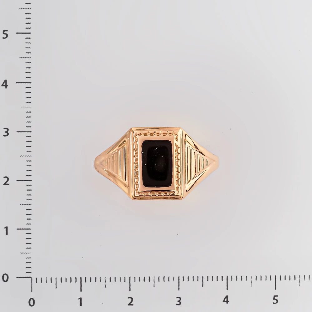 Кольцо из красного золота 583 пробы