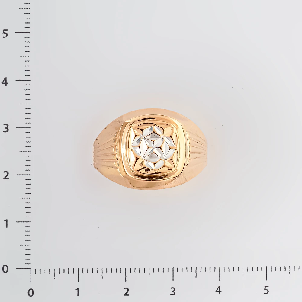 Кольцо из красного золота 585 пробы