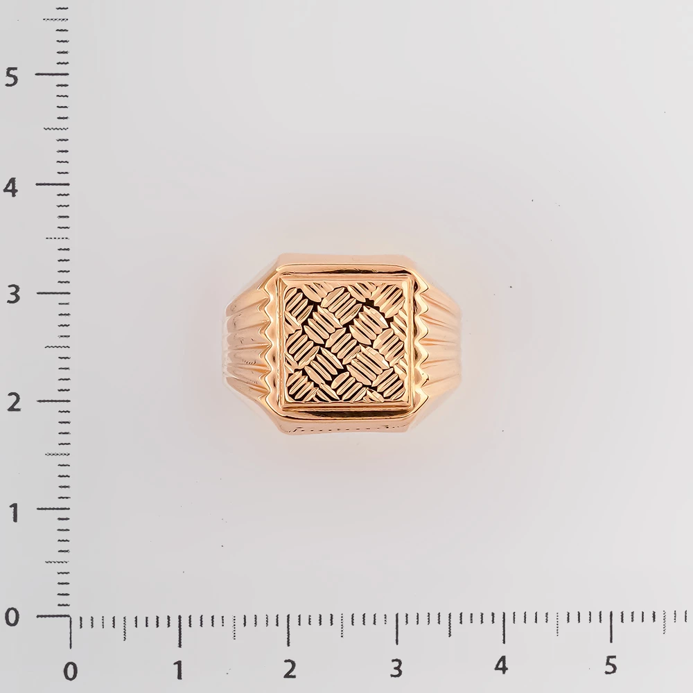 Кольцо из красного золота 585 пробы