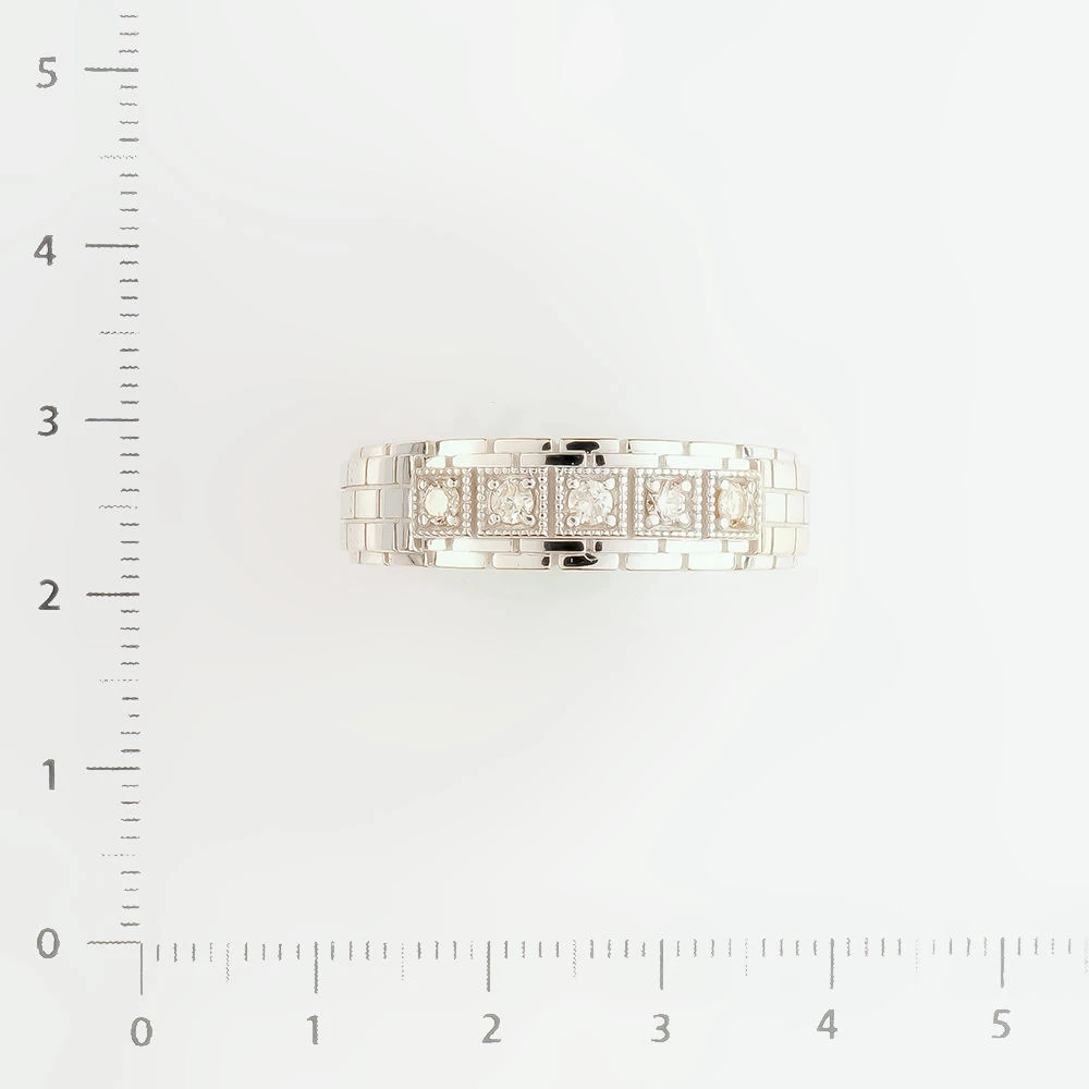 Кольцо с бриллиантом из белого золота 585 пробы Кольцо с бриллиантом из белого золота 585 пробы