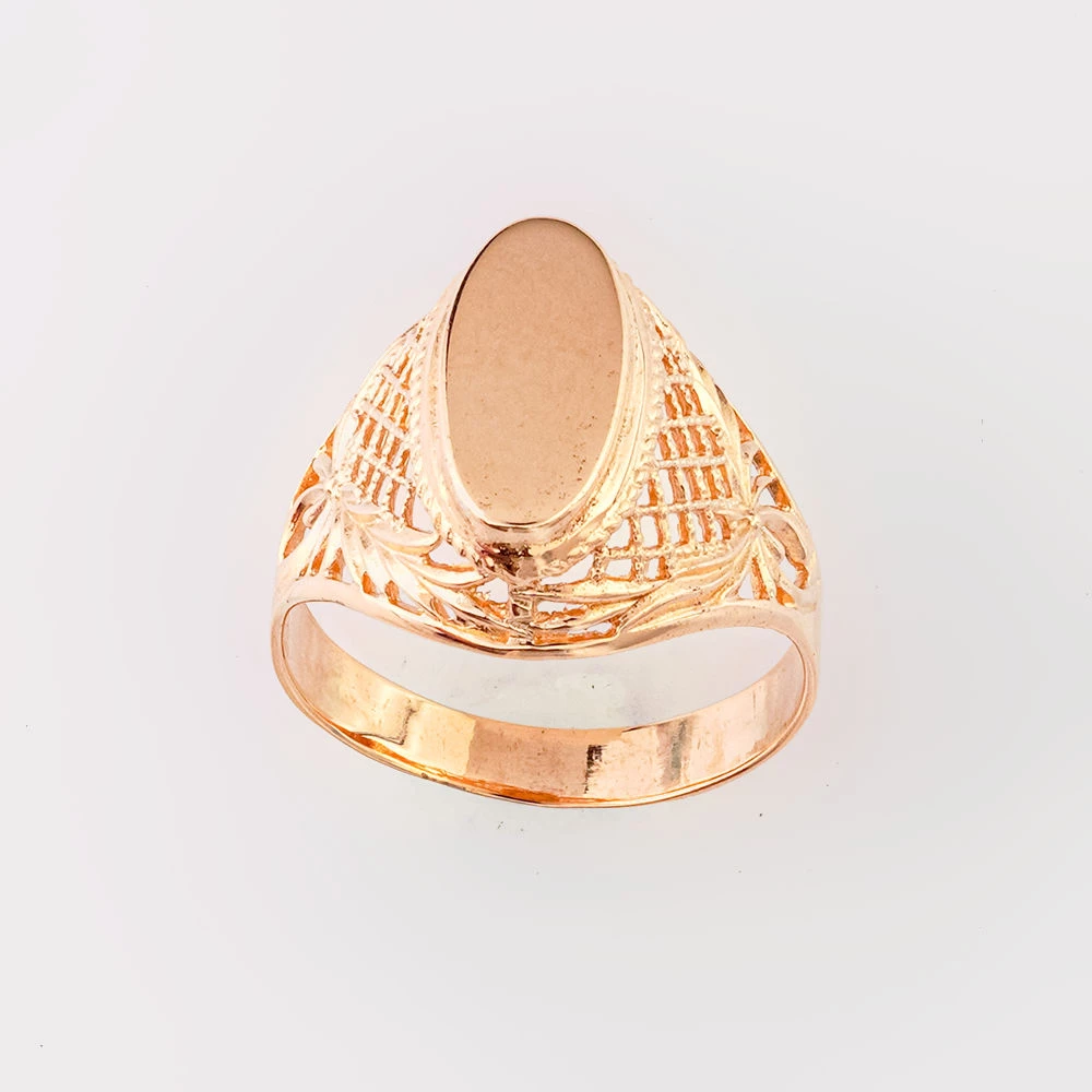 Кольцо из красного золота 585 пробы