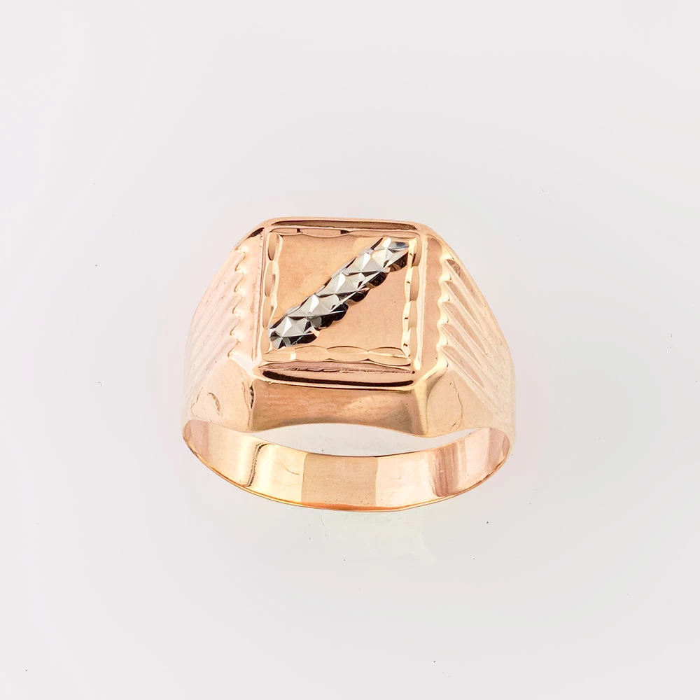 Кольцо из красного золота 585 пробы