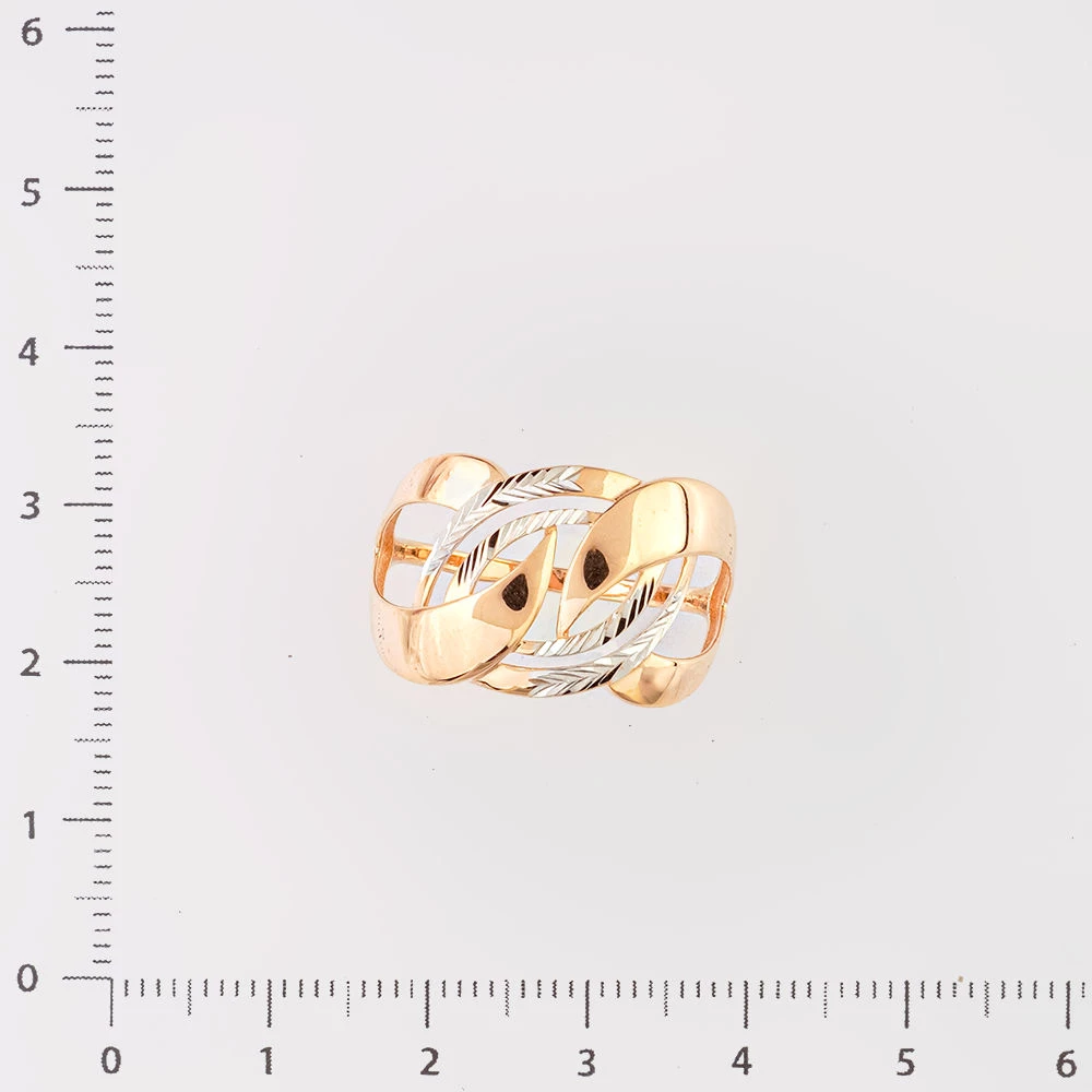 Кольцо из красного золота 585 пробы