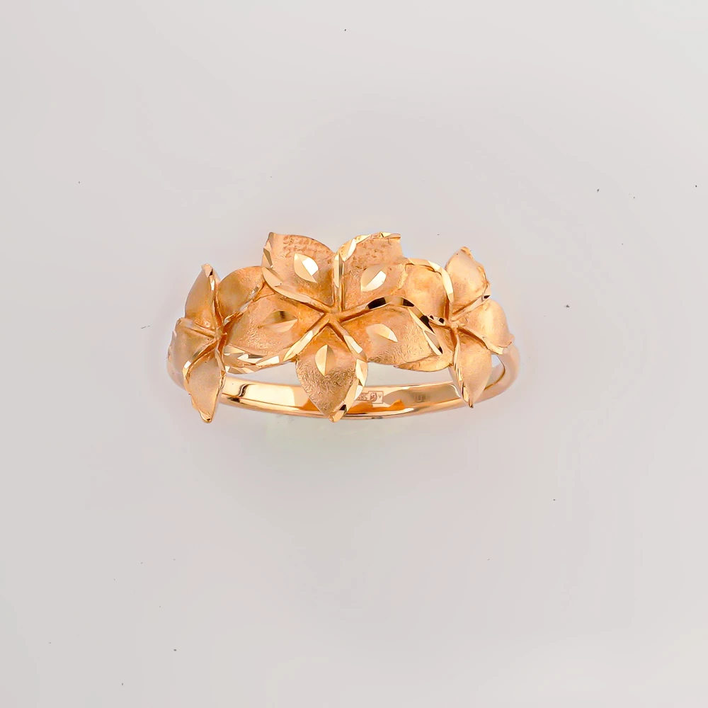 Кольцо из красного золота 585 пробы