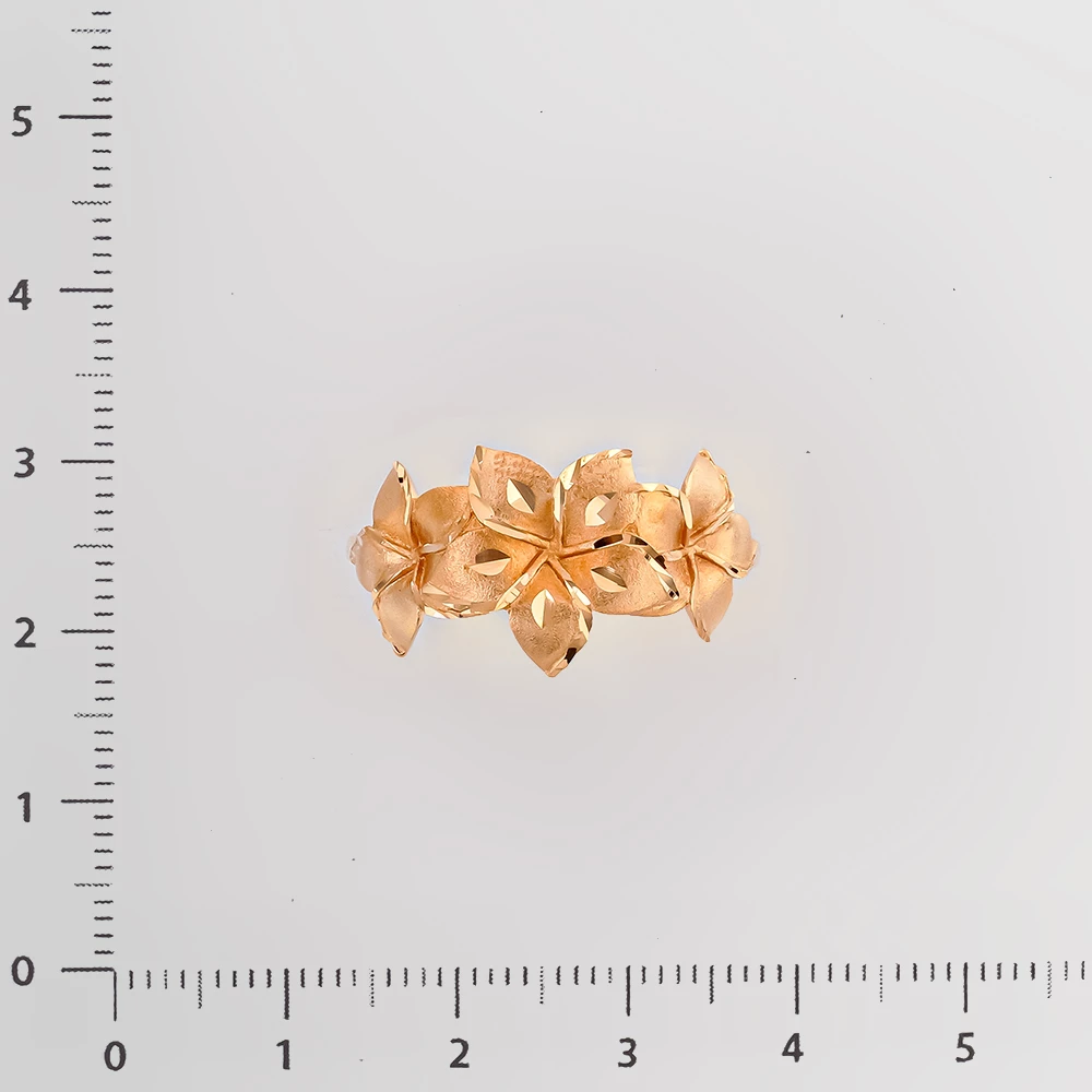 Кольцо из красного золота 585 пробы