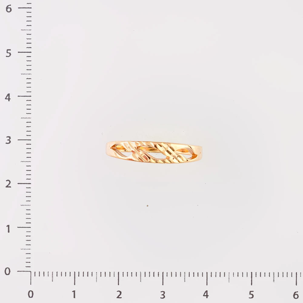 Кольцо из красного золота 585 пробы