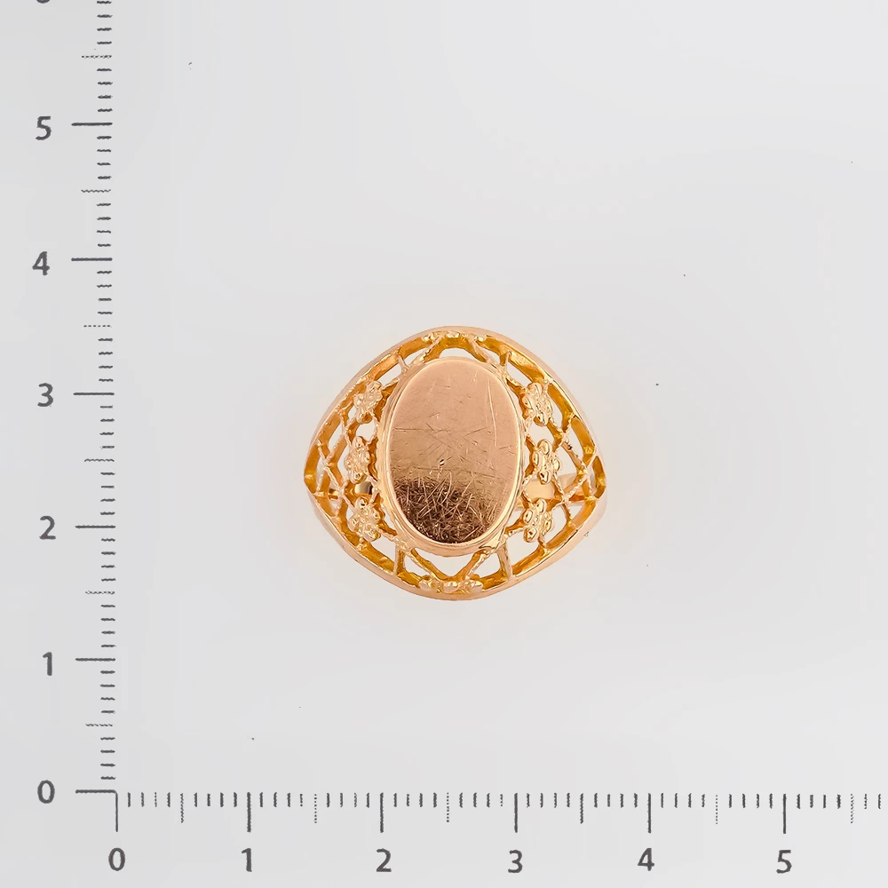 Кольцо из красного золота 583 пробы