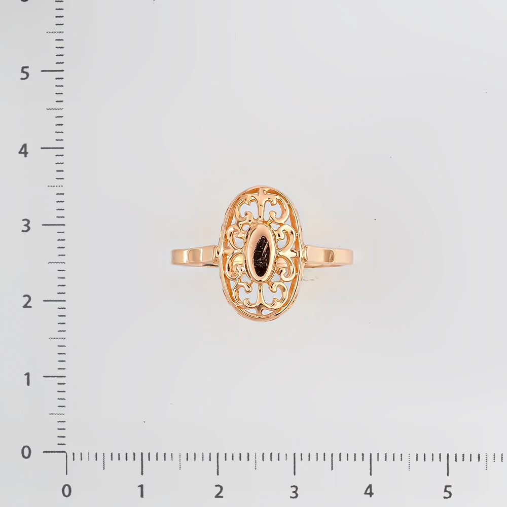 Кольцо из красного золота 583 пробы