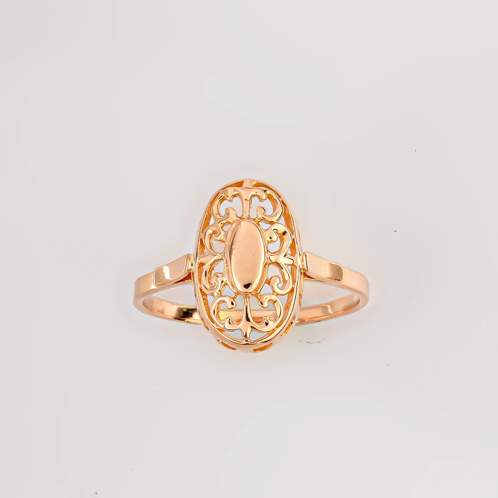 Кольцо из красного золота 583 пробы