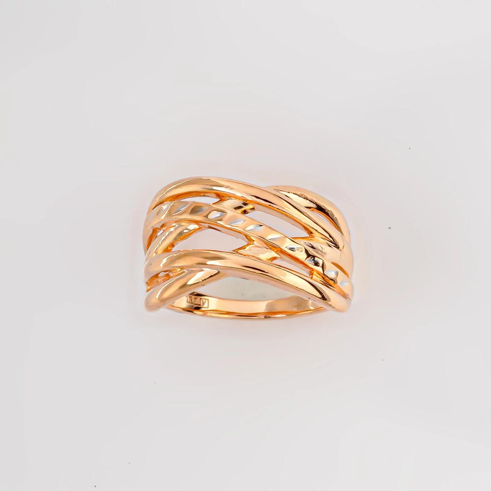 Кольцо из красного золота 585 пробы