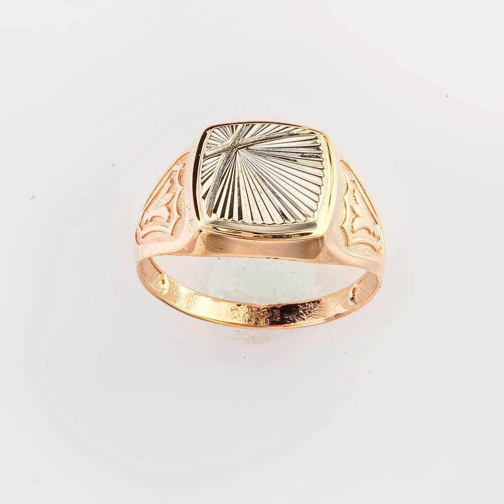 Кольцо из красного золота 585 пробы