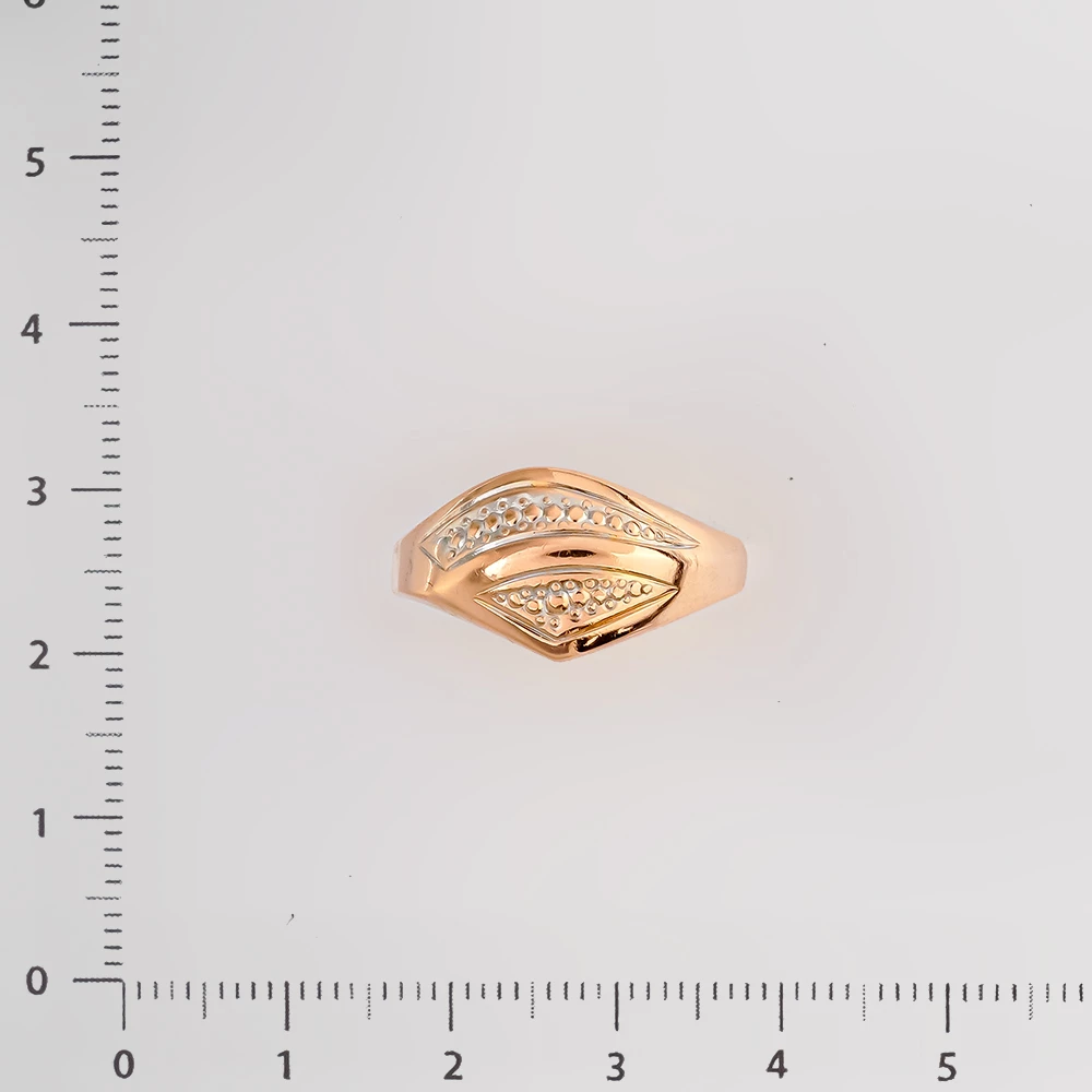 Кольцо из красного золота 585 пробы