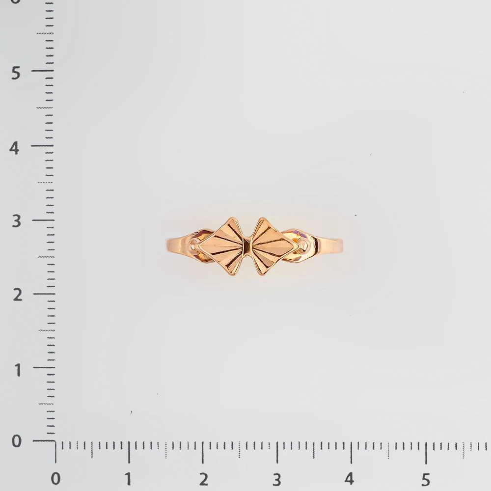 Кольцо из красного золота 585 пробы