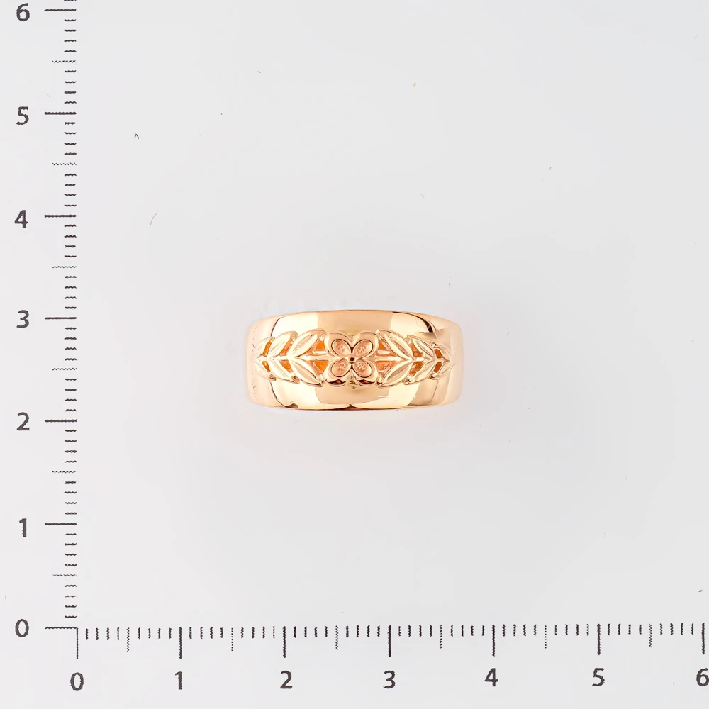 Кольцо из красного золота 585 пробы