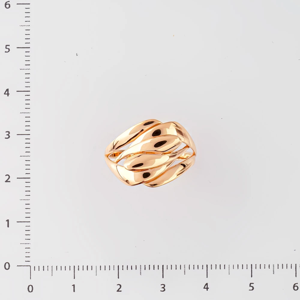 Кольцо из красного золота 585 пробы