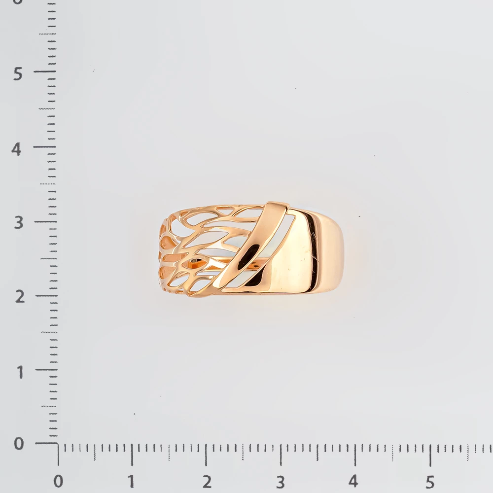 Кольцо из красного золота 585 пробы