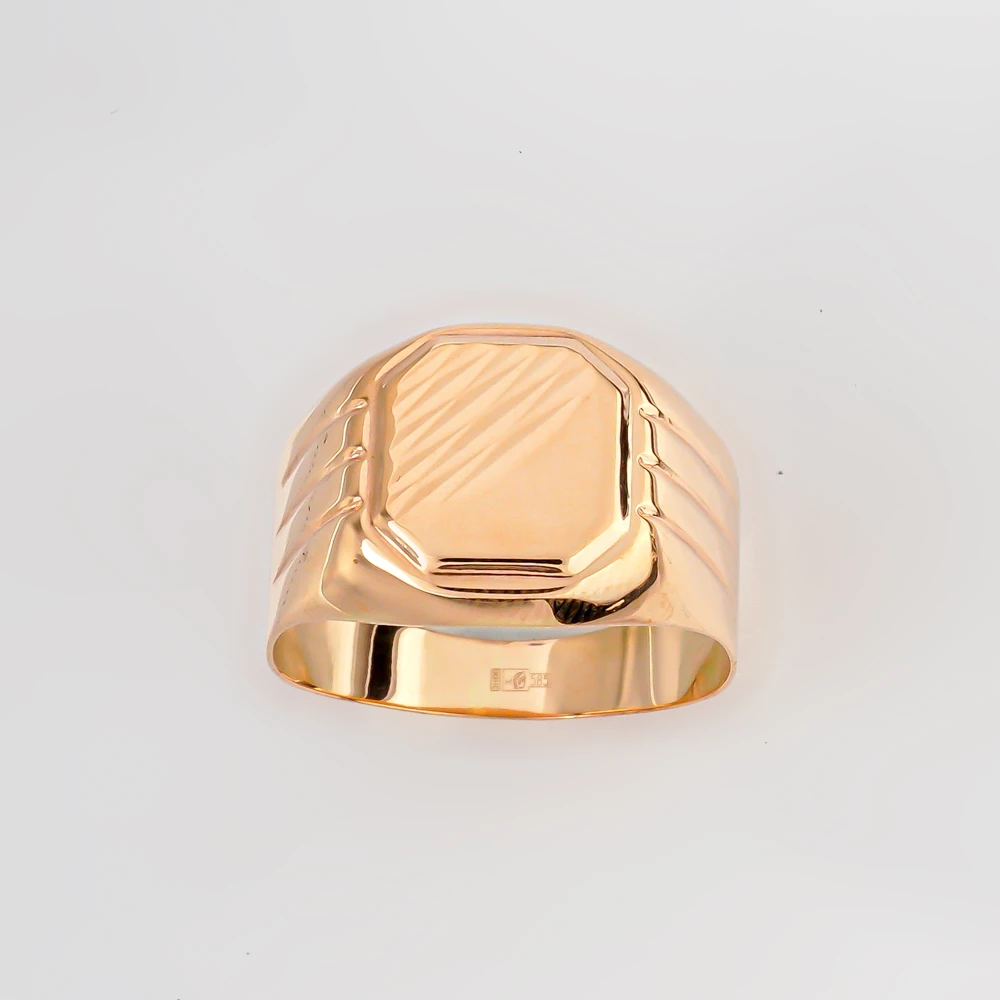 Кольцо из красного золота 585 пробы