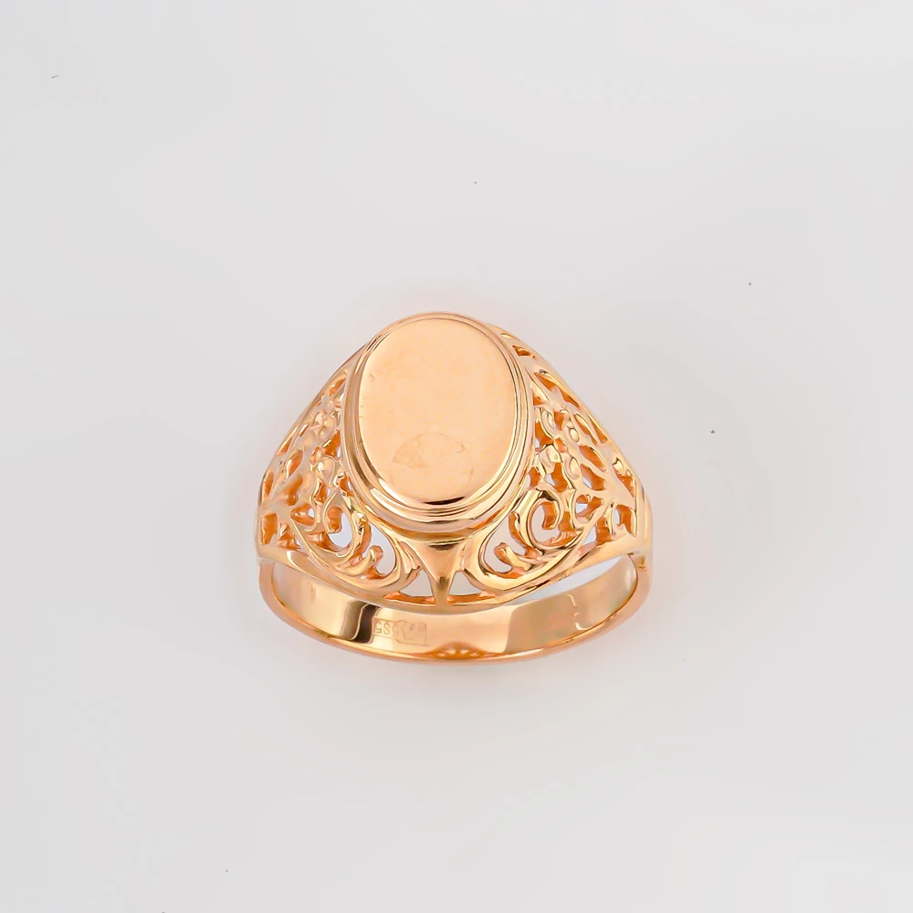 Кольцо из красного золота 585 пробы