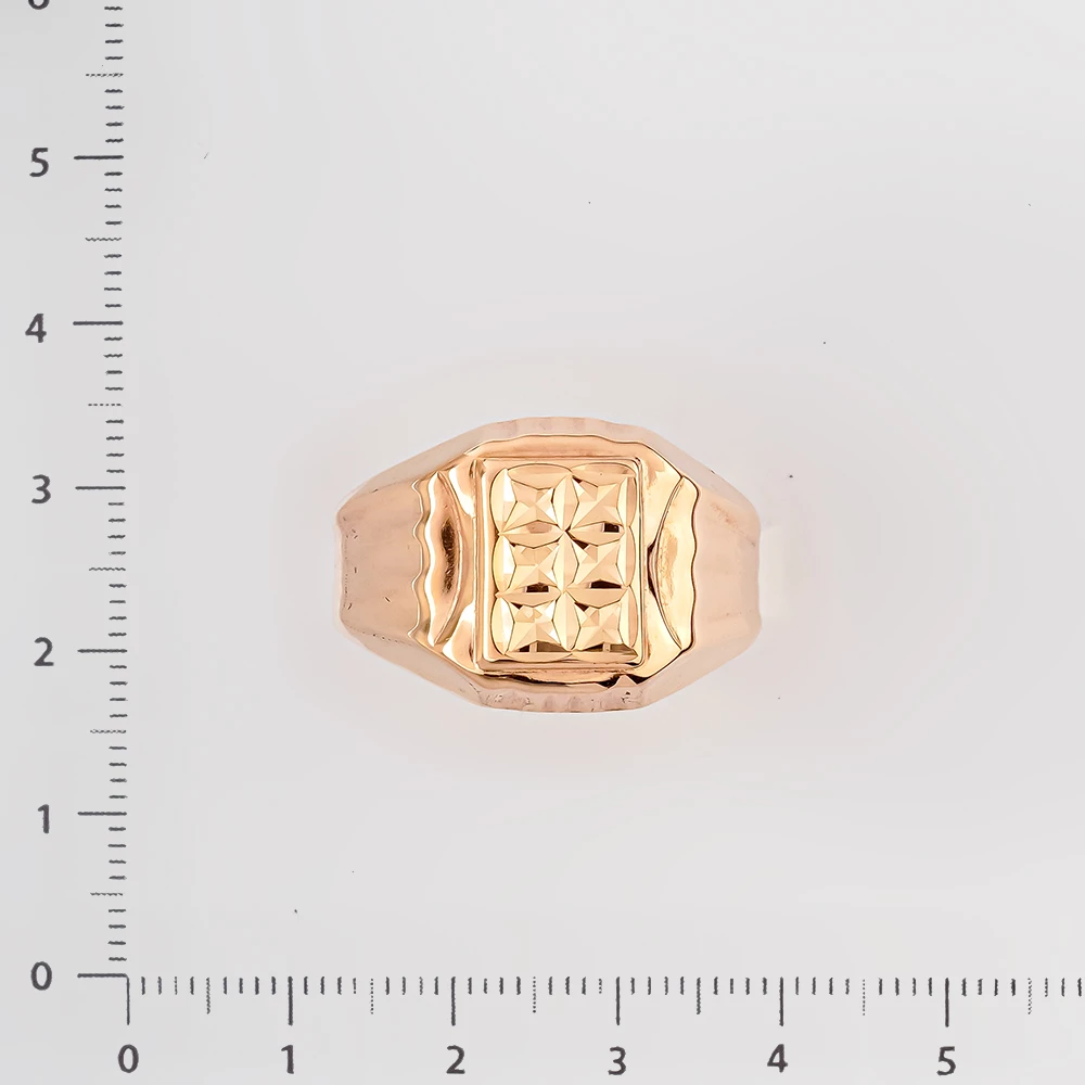 Кольцо из красного золота 585 пробы