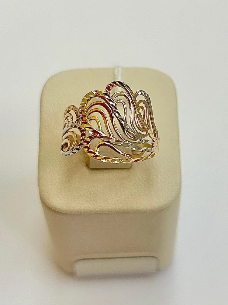 Кольцо из красного золота 585 пробы