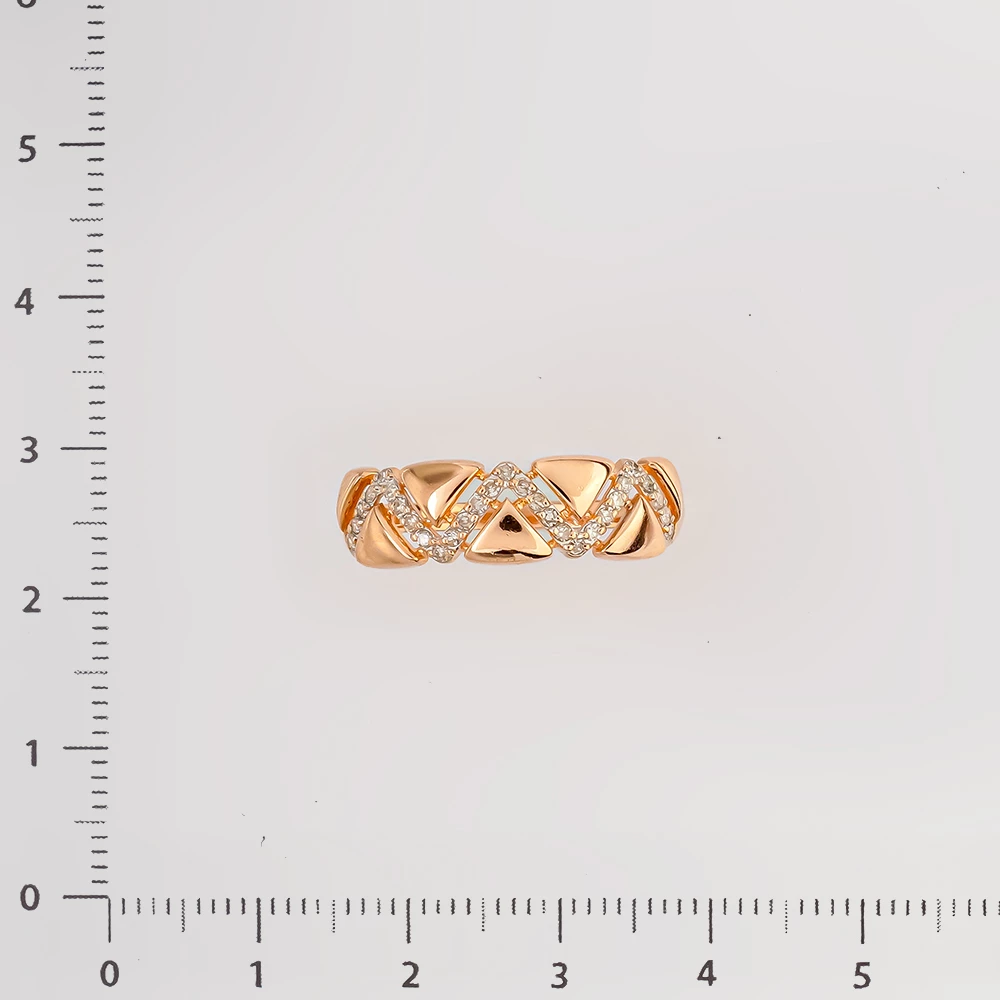 Кольцо с бриллиантом из белого золота 585 пробы