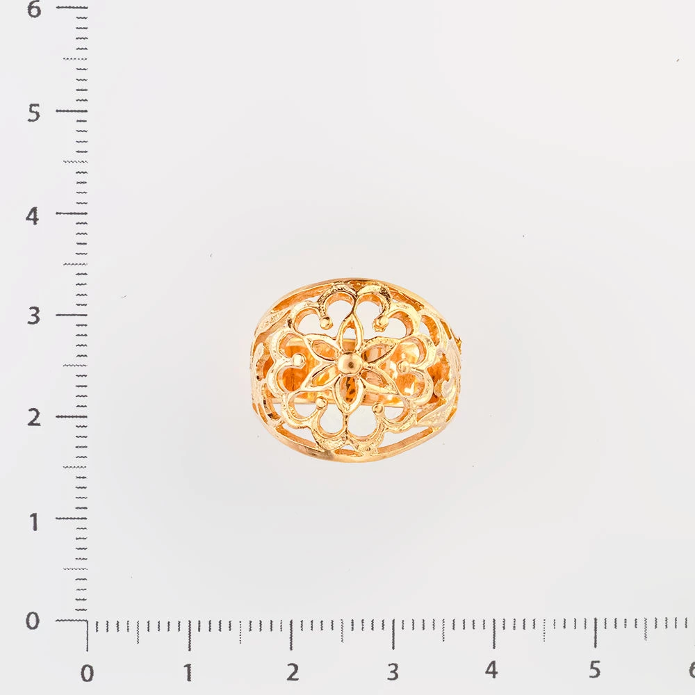 Кольцо из красного золота 583 пробы