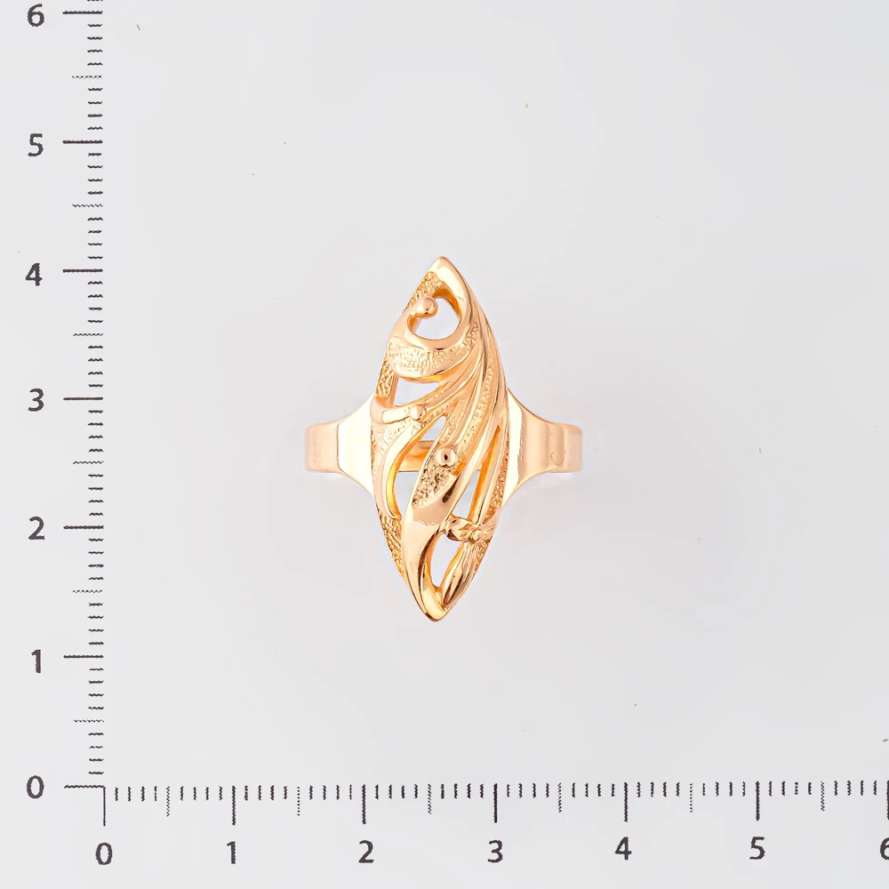 Кольцо из красного золота 585 пробы