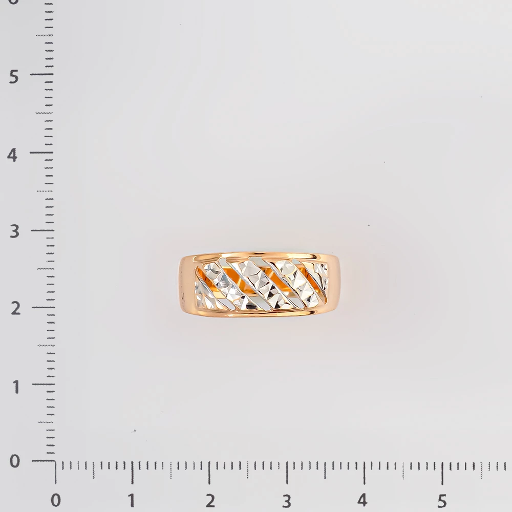 Кольцо из красного золота 585 пробы