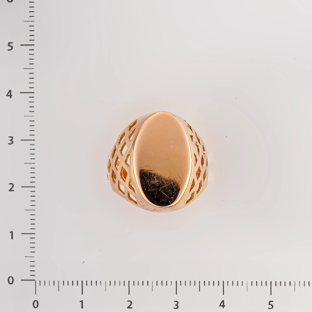 Кольцо из красного золота 583 пробы