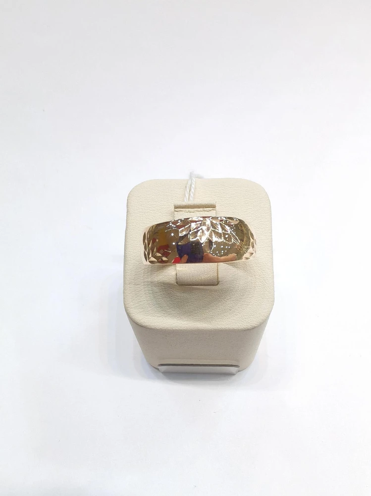 Кольцо из красного золота 375 пробы