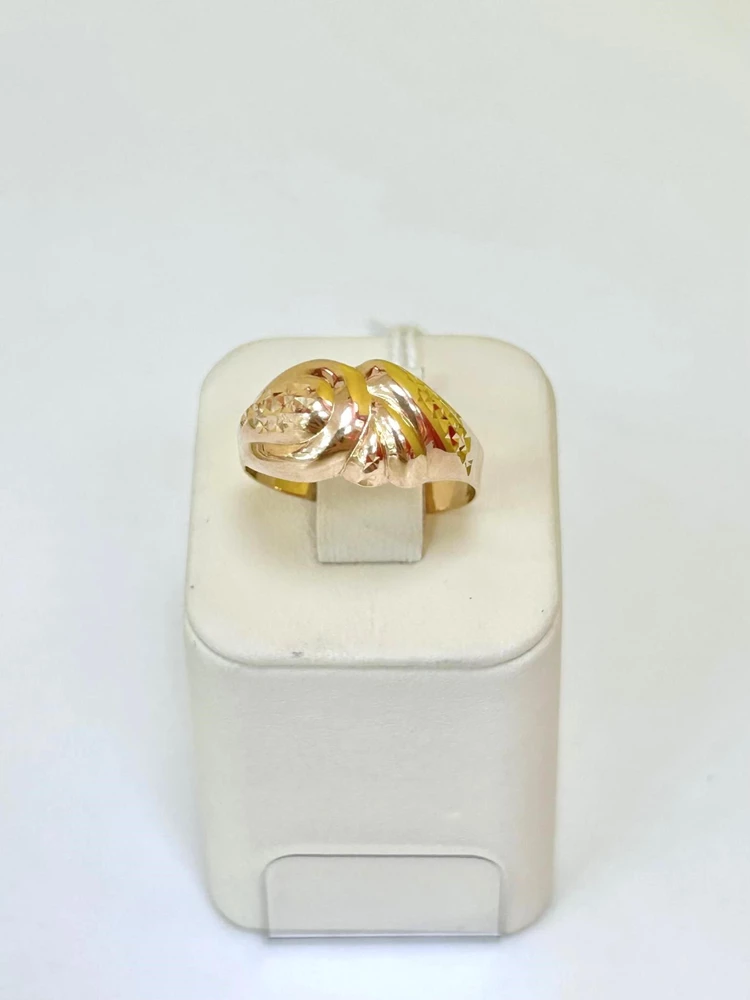 Кольцо из красного золота 585 пробы