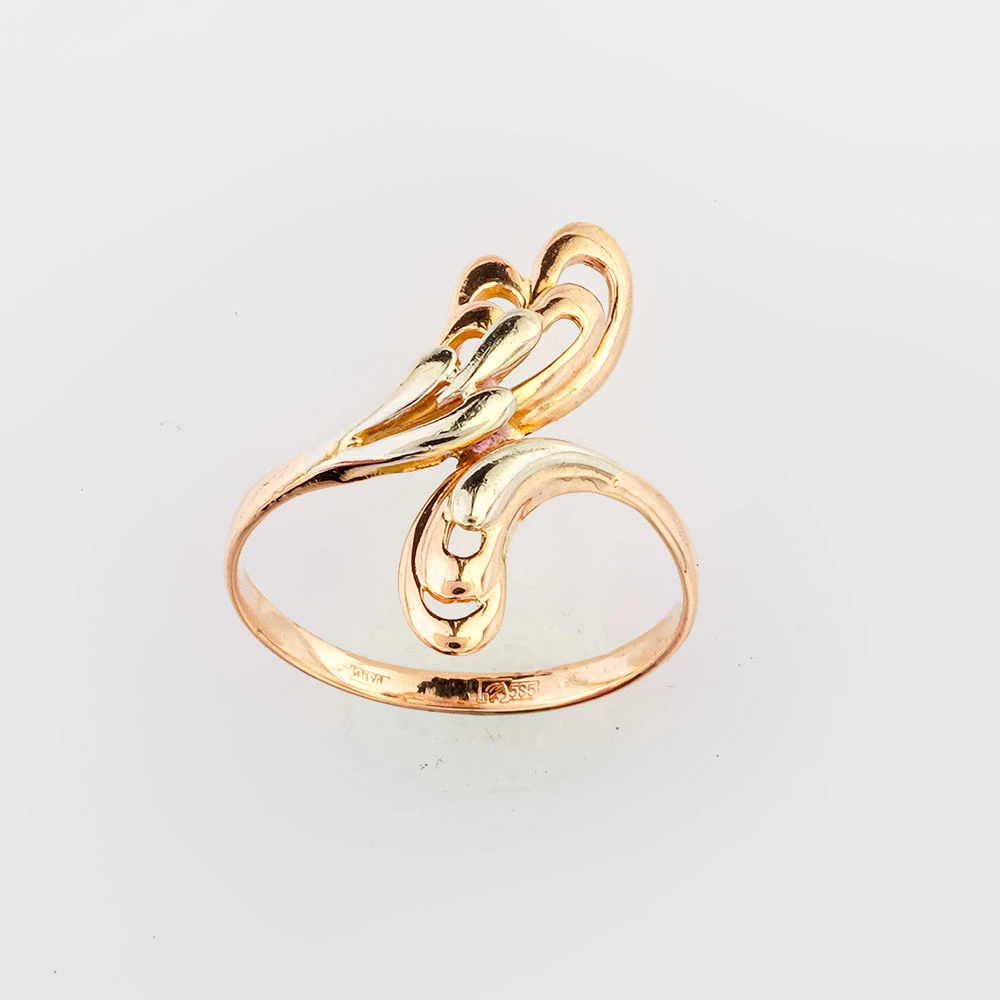 Кольцо из красного золота 585 пробы