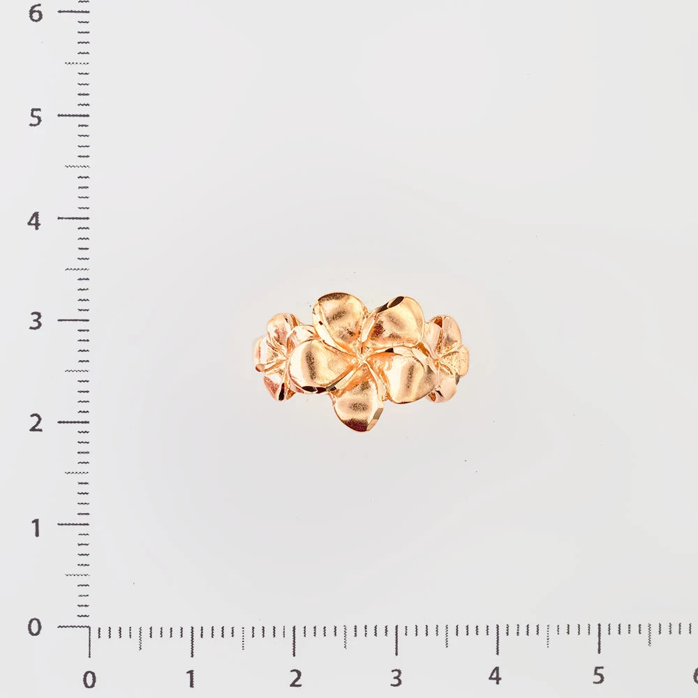 Кольцо из красного золота 585 пробы