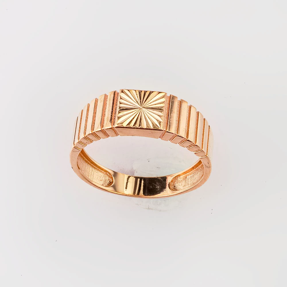 Кольцо из красного золота 585 пробы