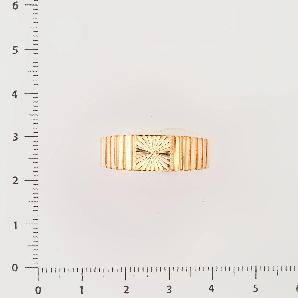 Кольцо из красного золота 585 пробы