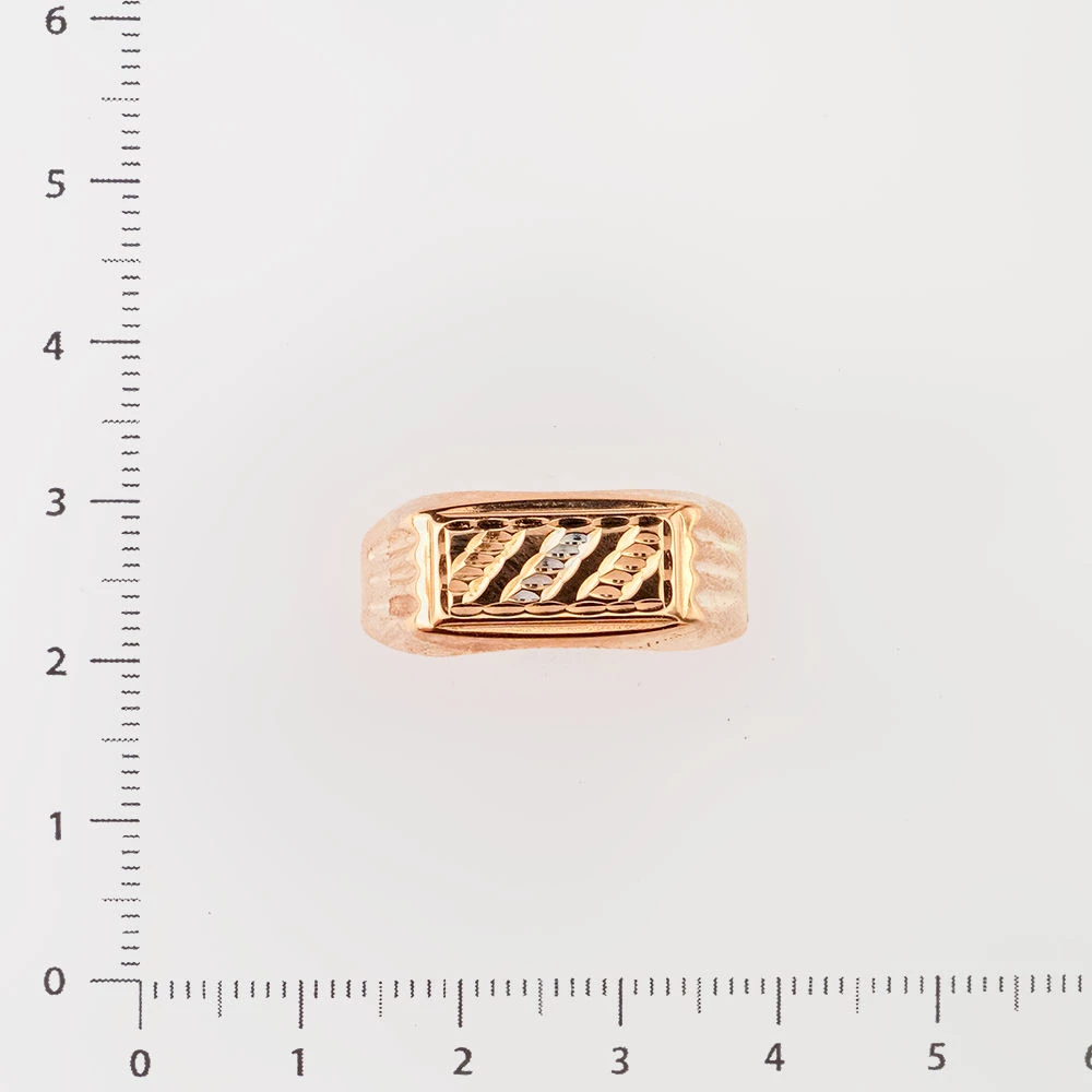 Кольцо из красного золота 585 пробы