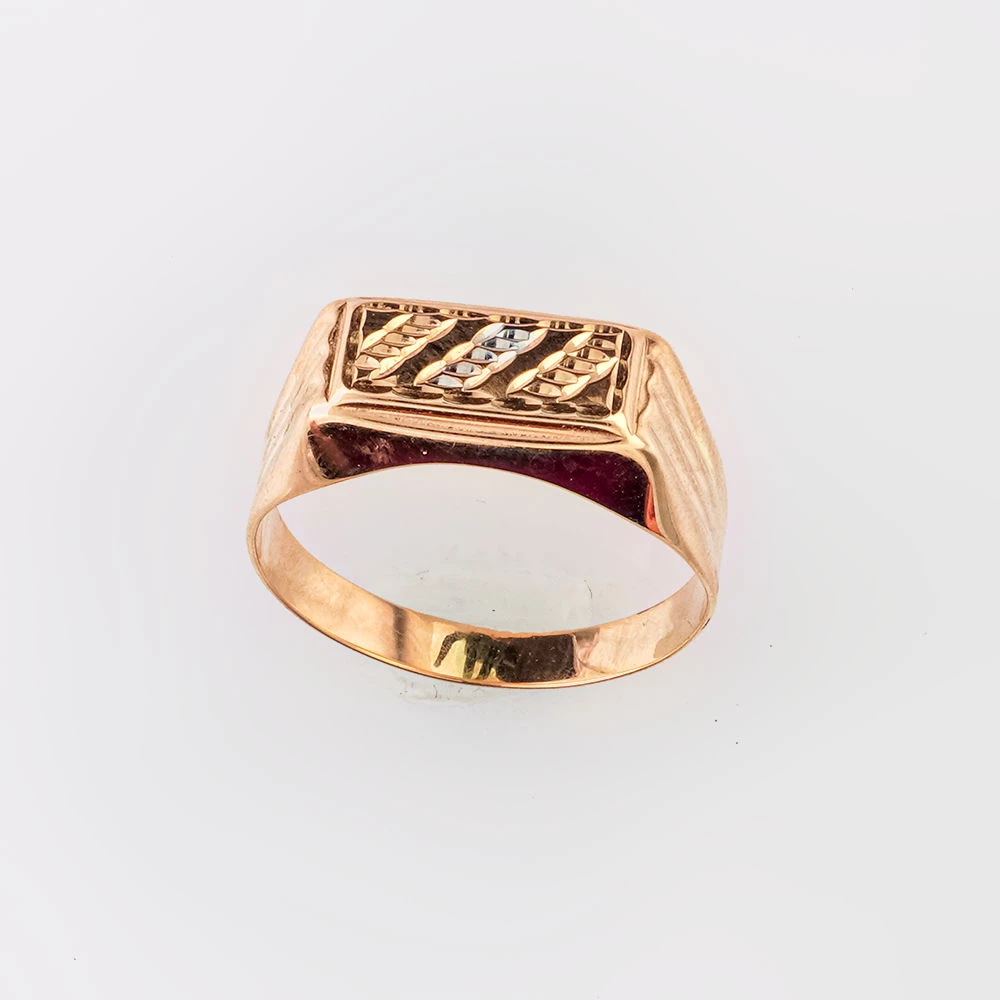 Кольцо из красного золота 585 пробы