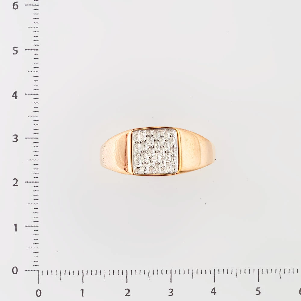 Кольцо из красного золота 585 пробы